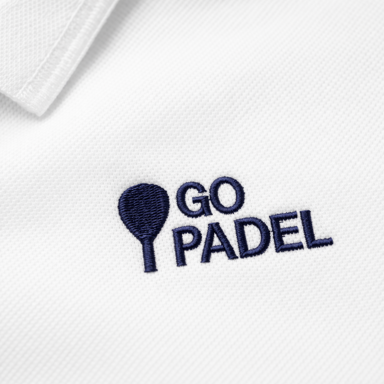 Polo brodé GO PADEL