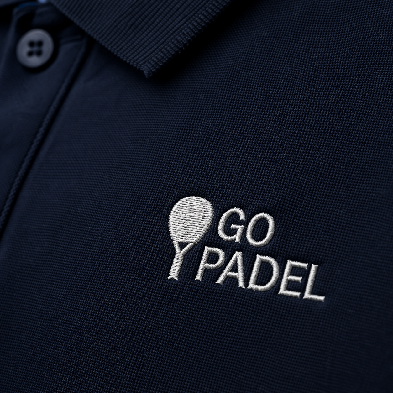 Polo brodé GO PADEL
