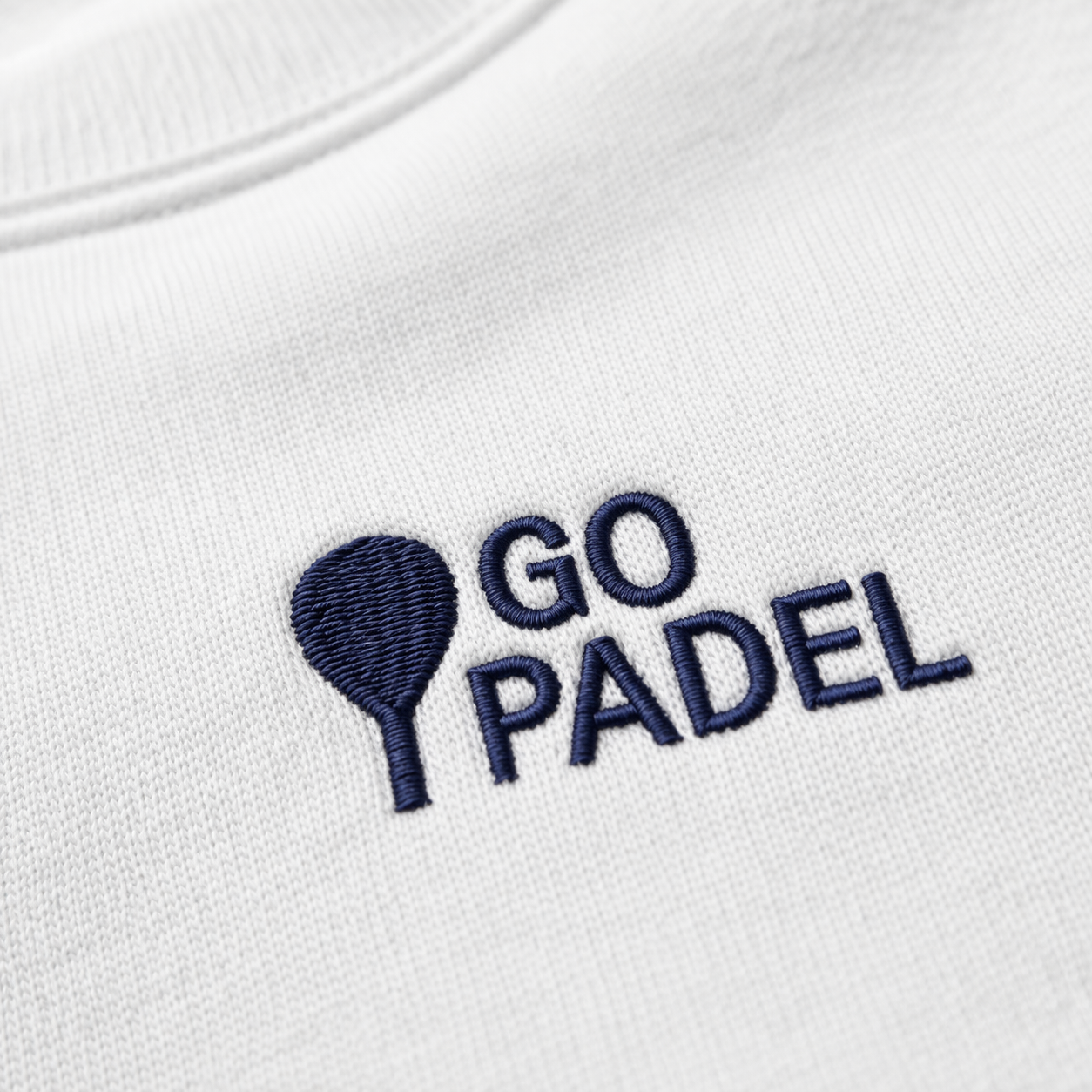 Sweatshirt brodé GO PADEL