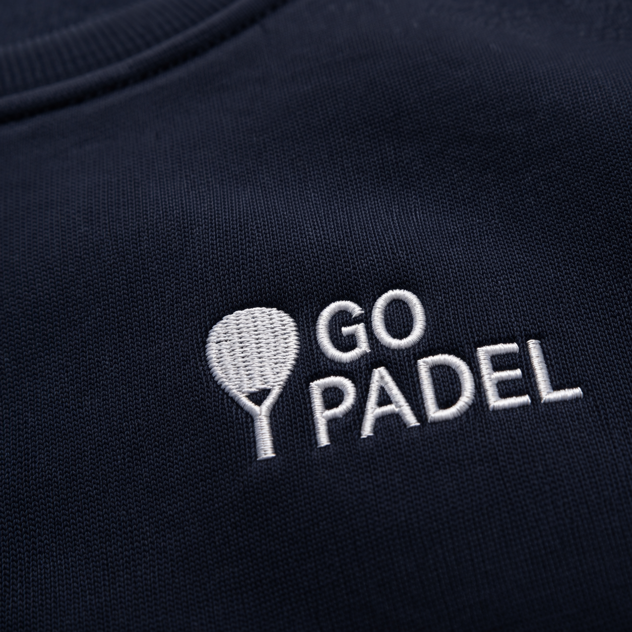 Sweatshirt brodé GO PADEL