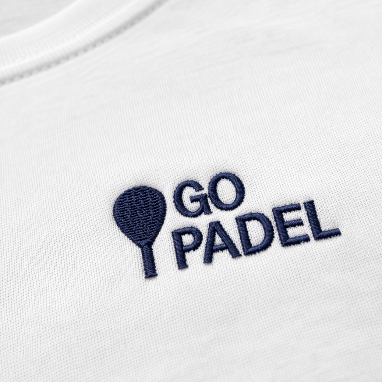 T-shirt brodé GO PADEL