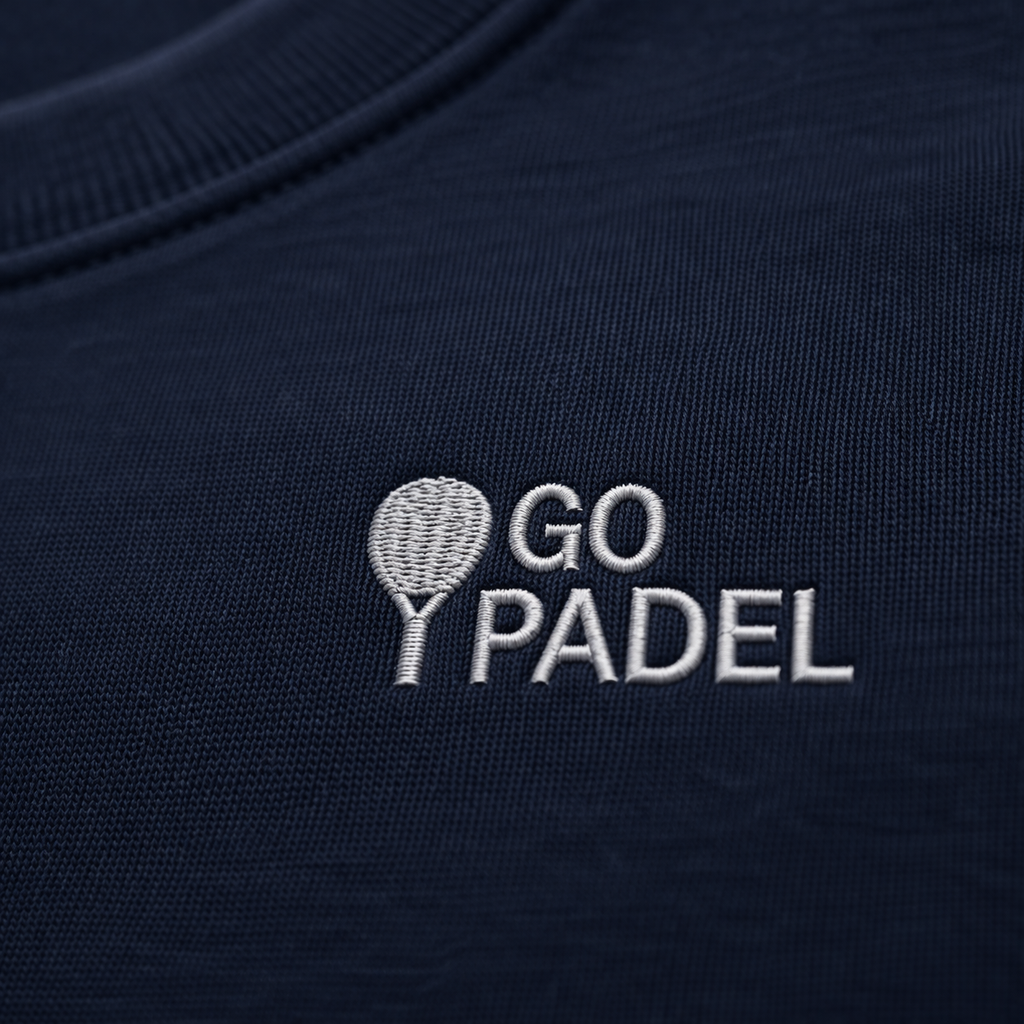 T-shirt brodé GO PADEL